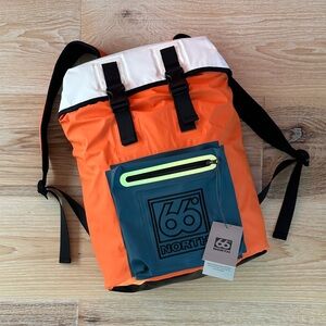 NWT 66 North 15L Logo Performance Backpack Padded Lightweight